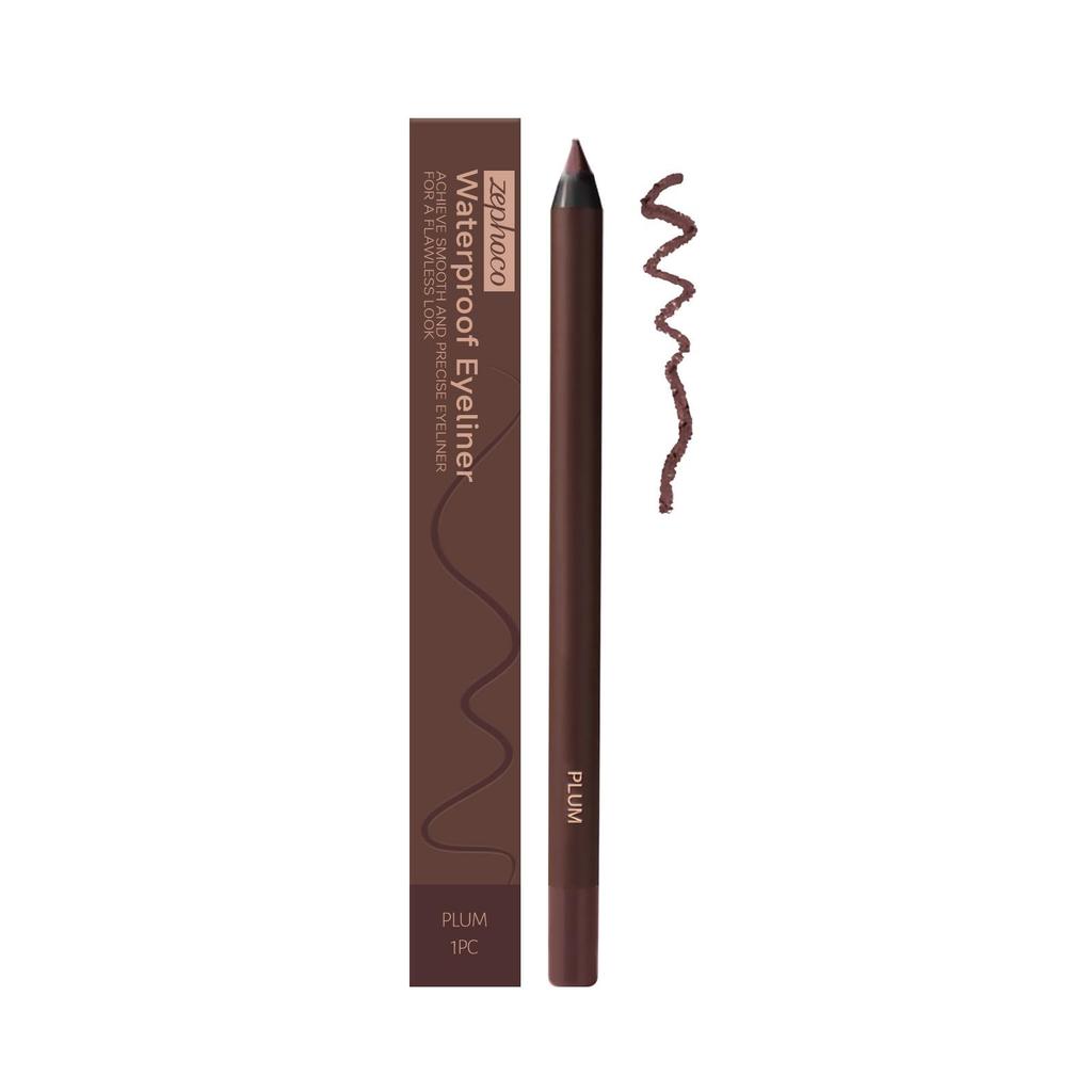 7-color Waterproof Eyeliner Pencil  Graphite/Chocolate/Black/Plum/Brown/Stone Brown/Copper