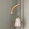 2PCS Wall Mounted Wooden Plant Hanger Farmhouse Style Hanging Flower Pot Hook  Indoor Outdoor