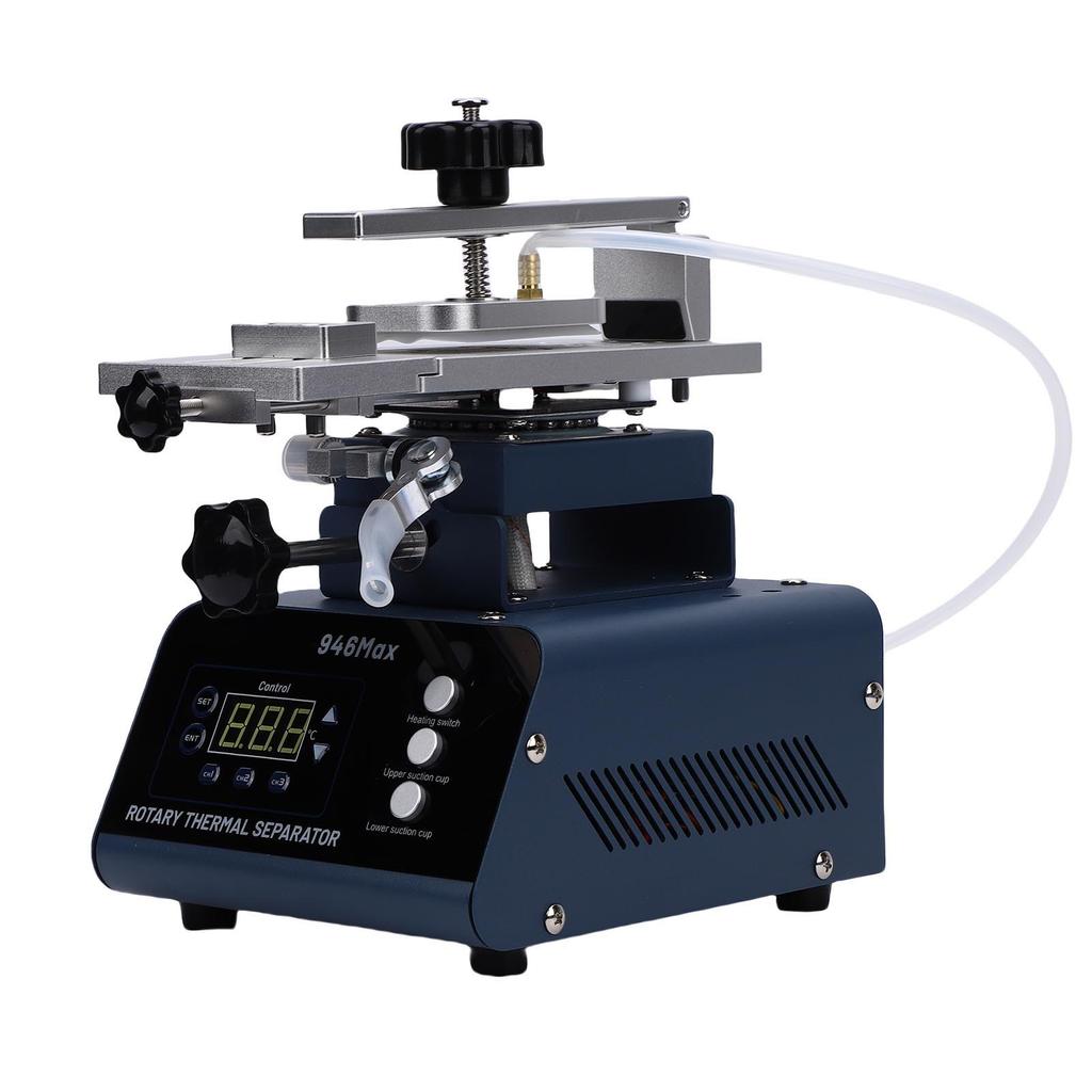 Separator Ecran Telefon Mobil Rotativ Înclinabil Pompă Dublă de Vacuum Mașină de Dezasamblat Ecran LCD pentru Reparații