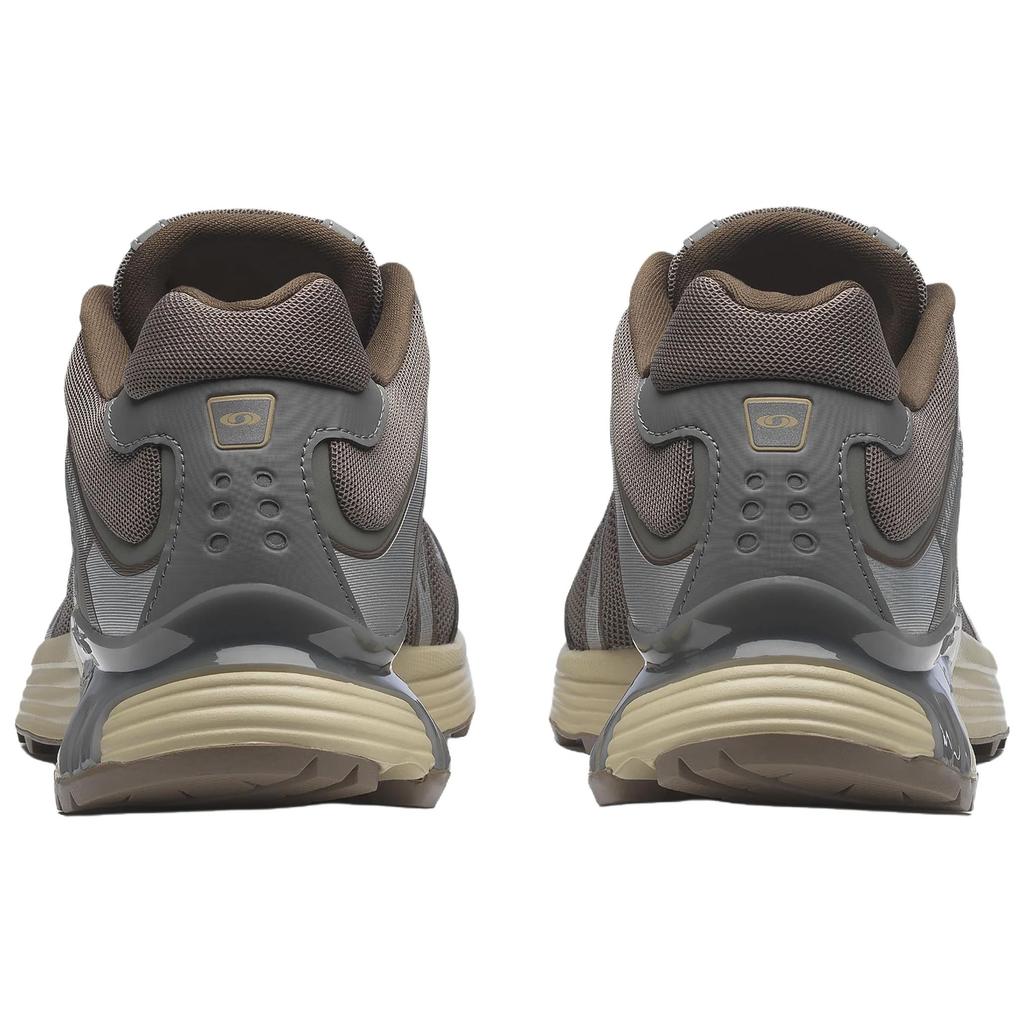 SALOMON XT WHISPER Cushioning Abrasion Resistant Coverage Support Lightweight Casual Running Shoes Men's Gray Brown 479791