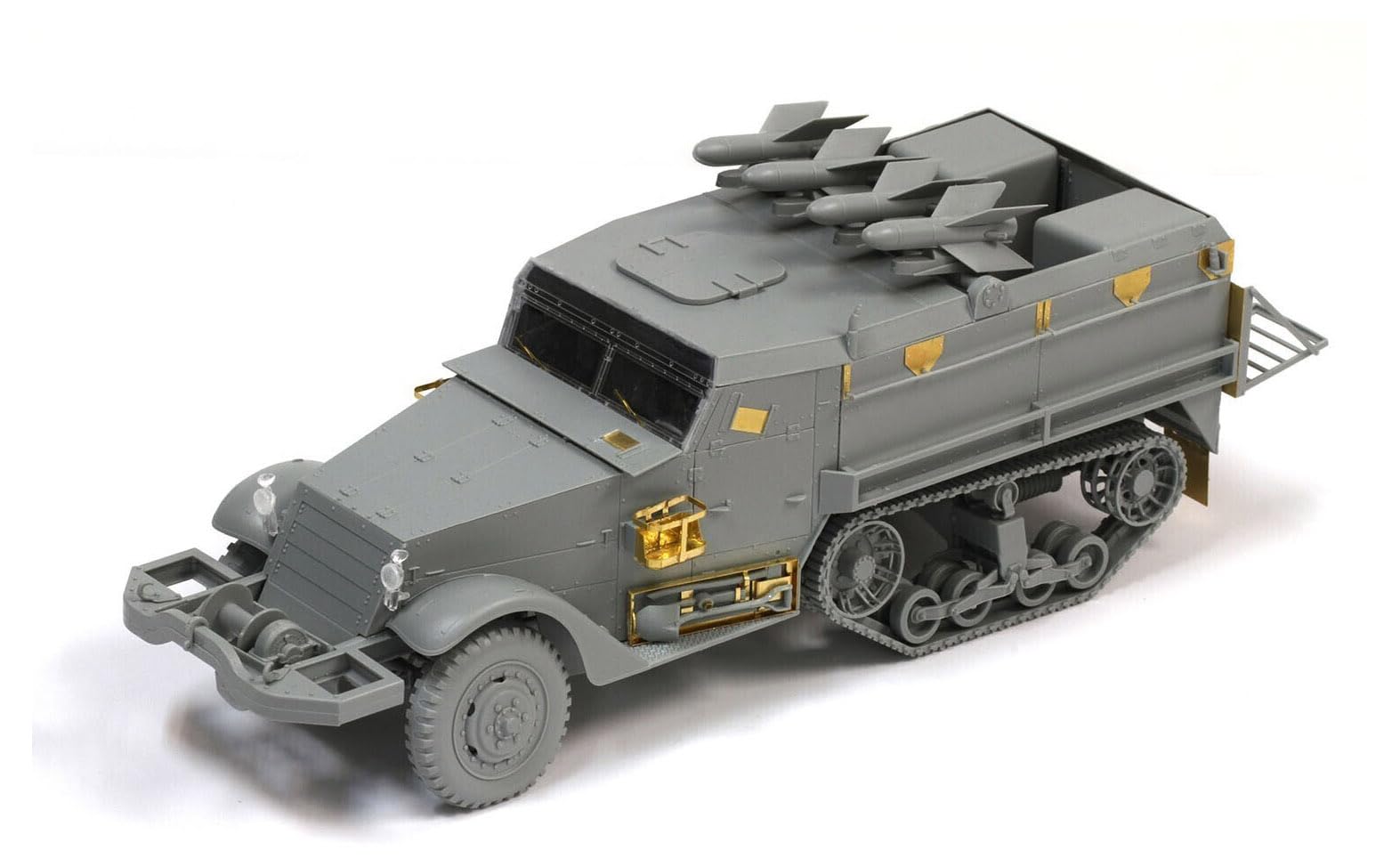 

Dragon 1/35 Scale Israeli Defense Forces (IDF) M3 Half-Track Nord SS.11 Anti-Tank Missile Carrier Smart Kit Plastic Model Kit DR3579
