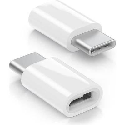 USB 3.1 Typ C Adapter - E.F.CONNECTION - Weiß - USB 3.0 A Stecker - Verbindet MacBook/iPad Pro