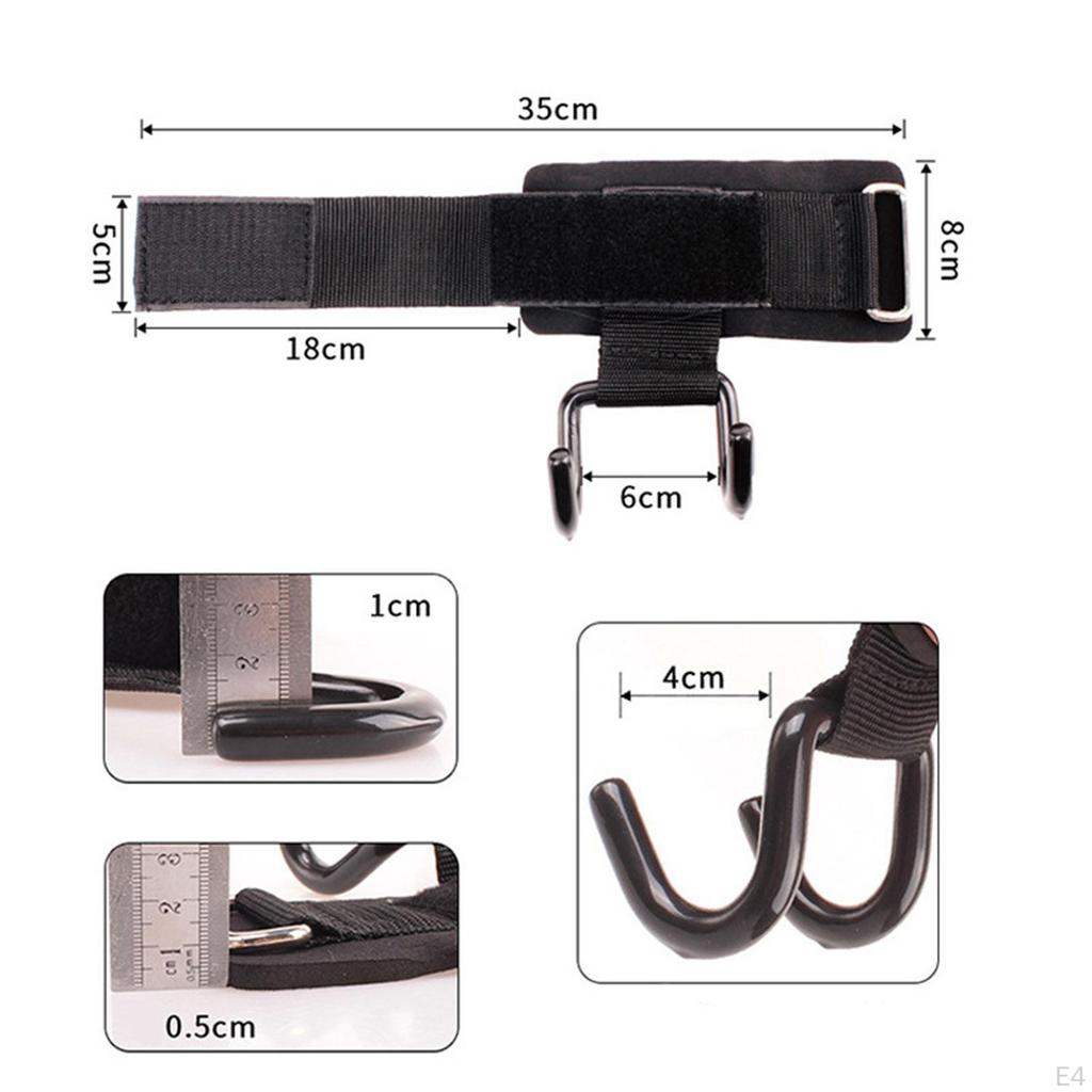 Weight Lifting Hooks Bodybuilding Wrist Straps for Weightlifting Strap home and