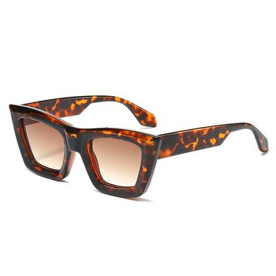 Large Frame Cat Eye Sunglasses Simple Sunglasses Women'S Catwalk Sunglasses