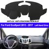 TAIJS Car Dashboard Cover Dash Mat Dash Board Pad Carpet Automobile Dashmat Anti-UV For Ford EcoSport 2013 2014 2015 2016 2017
