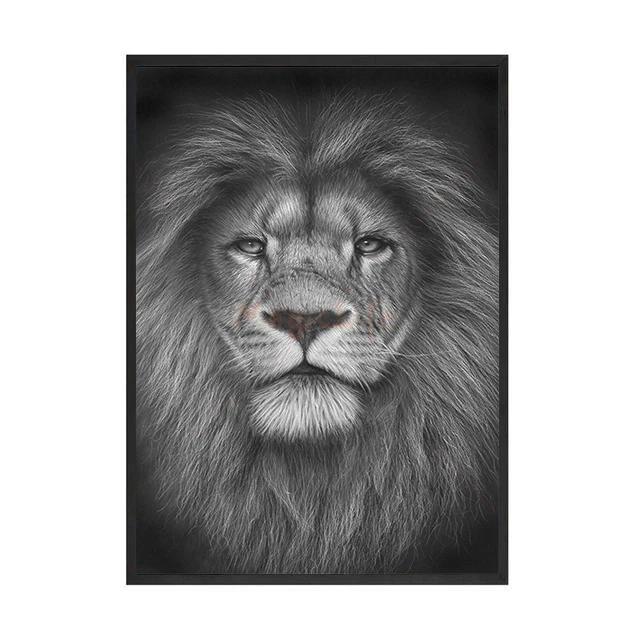 

Иисус Крест Лев Религия Спаситель Принт Искусство Холст Постер для Украшения Гостиной Домашний Настенный Декор Картина 8X12inch 20x30cm