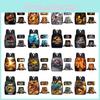 Jurassic World Dinosaur Backpack Large Capacity School Bag For Boys And Girls