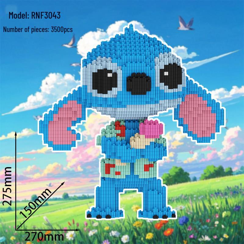 Chaole Sen 2026 Girl Series: Night Market Stall Building Blocks Toy