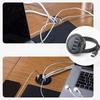 1.2m 4 Port Desk Grommet Hub 5Gbps Data Transfer Speed Compatible With PC Laptops Efficient Cable Organization