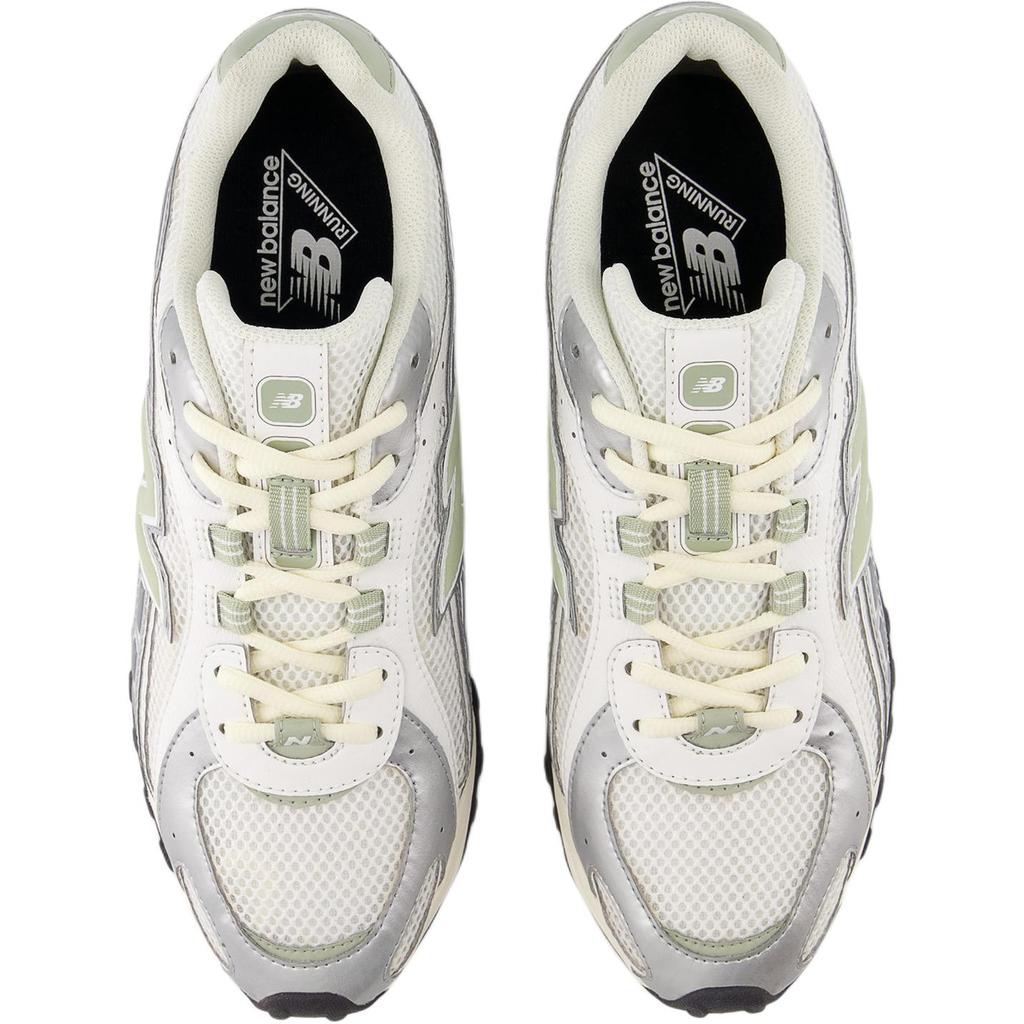 New Balance 204L Silver Metallic Sage Green Unisex Sneakers White U204LSWB