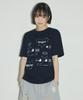 Seulliggeullou Angel Emoji T-Shirt [Navy]