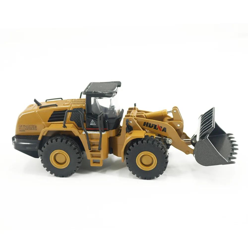 High-Quality Huina High-Quality 1:50 High-Quality Static High-Quality Mixer High-Quality Dump High-Quality Truck High-Quality Loader High-Quality