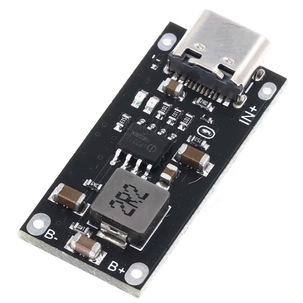 IP2312 Fast Charging Board with Type C - Li-Polymer Battery 3A, 5V to 4.2V/4.35V