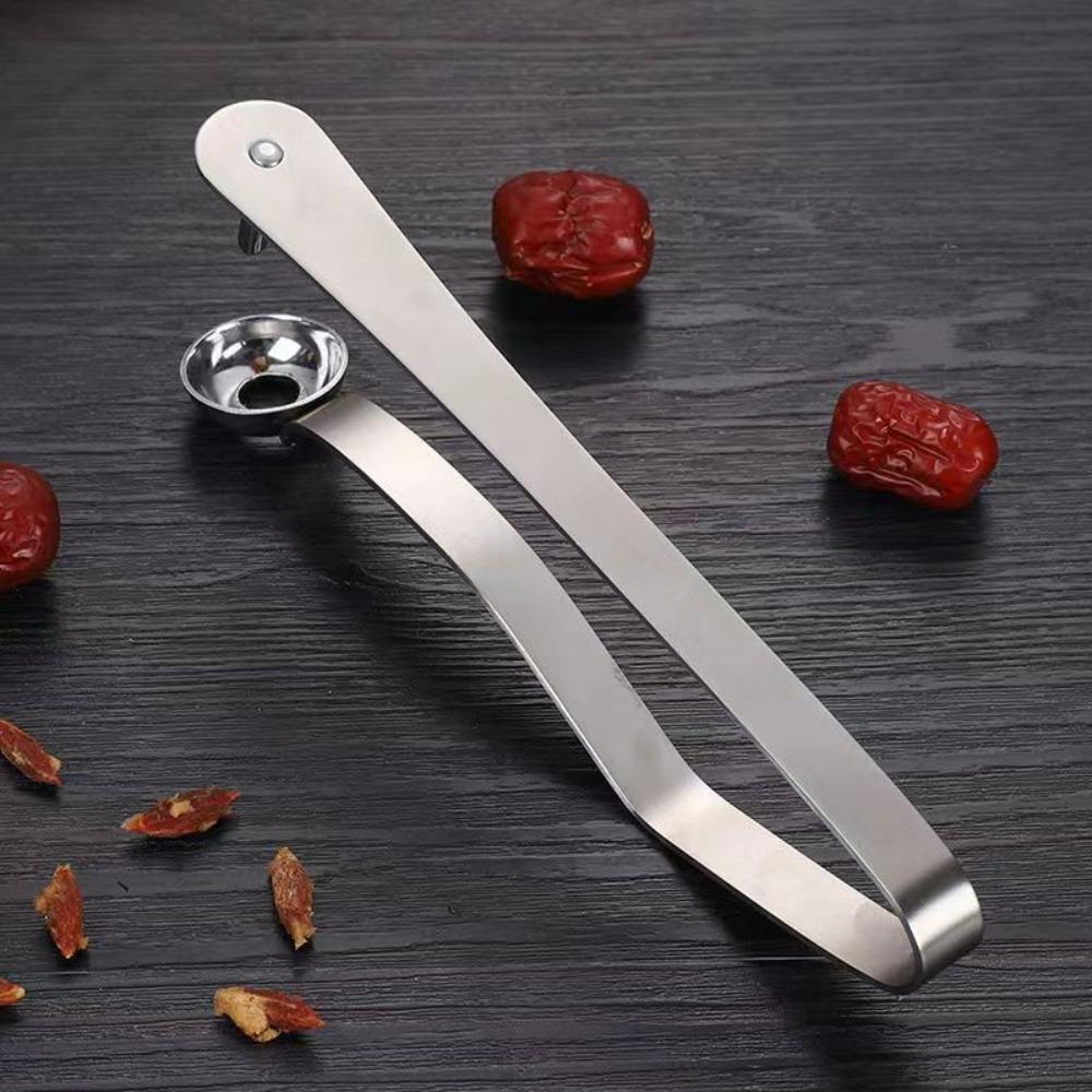ABS Jujube Pitting Device Silver Green Egg Split Device New Cherry Core Remover  Kicthen
