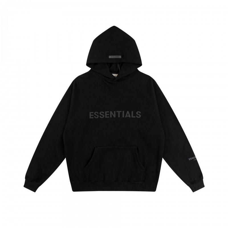 Unisex Oversized Hooded Sweatshirt With Flock Letter Print Soft Cotton Blend Warm Lined