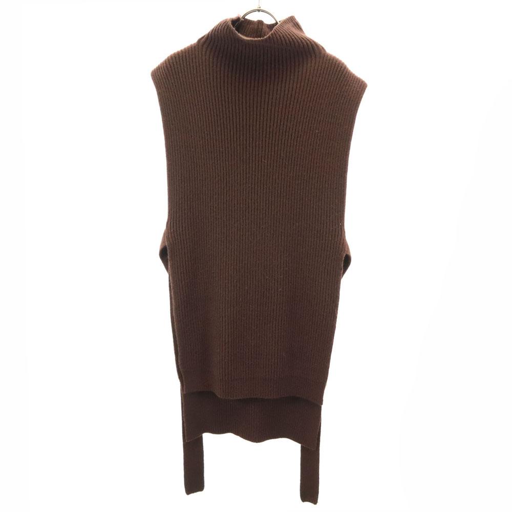 

AMERI UNDRESSED Вязаный топ с длинным рукавом и высоким воротом Лучший Коричневый Женский Б/У