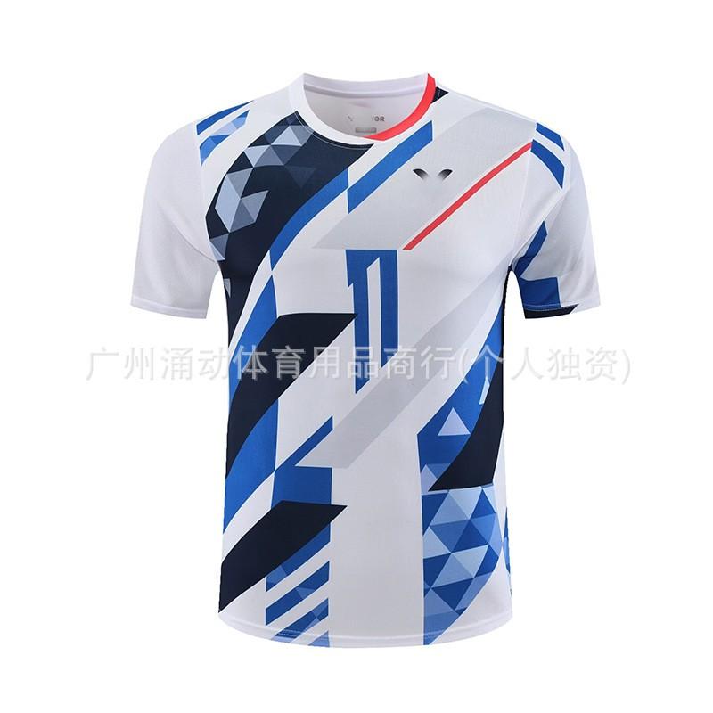 Quick-Dry Badminton Shirt Men Women - Breathable Sport Tee Training Competition Team Uniform