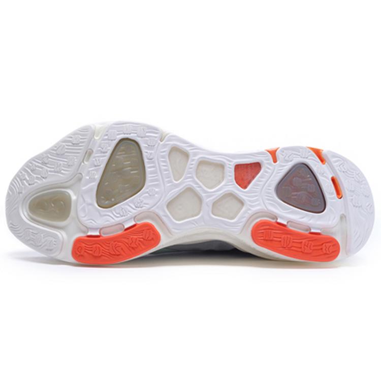 Li Ning Arashi Cushioning Breathable Lightweight Low top Running Shoes Men's Gray Green ARHQ071-3