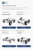 C50C ROS Robot Control Board: Integrated Drive-Control, Brushed Motor, Four-Wheel Drive AGV Chassis for Unmanned Robotics.