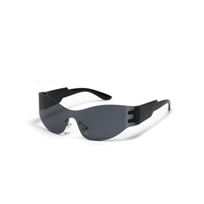Glasses Borderless One-Piece Sunglasses Men'S Futuristic Sunglasses Women