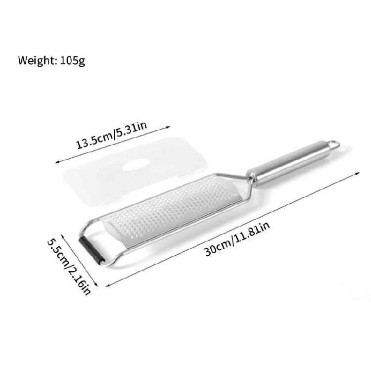 Kitchen Food Grater with Tube Handle Household Lemon Planer Gingers Garlic Shredders Chocolate Planer Tool Enduring