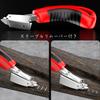 Heavy-duty manual stapler and hand stapler set with U-, I-, and U-shaped staplers. Ideal for DIY projects, wiring, and wood backing. Includes a staple
