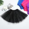 Adult Elastic Classic Pleated Dance Ballet Skirts Tutus Skirt Puffy Skirts Lolita Petticoat