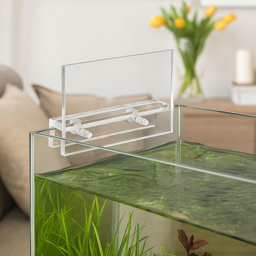 Klarer Acryl Aquarium LED Lichthalter Hängevorrichtungen Bohrfrei Aquarium Beleuchtungsständer Heben Aquarium Beleuchtungswerkzeuge