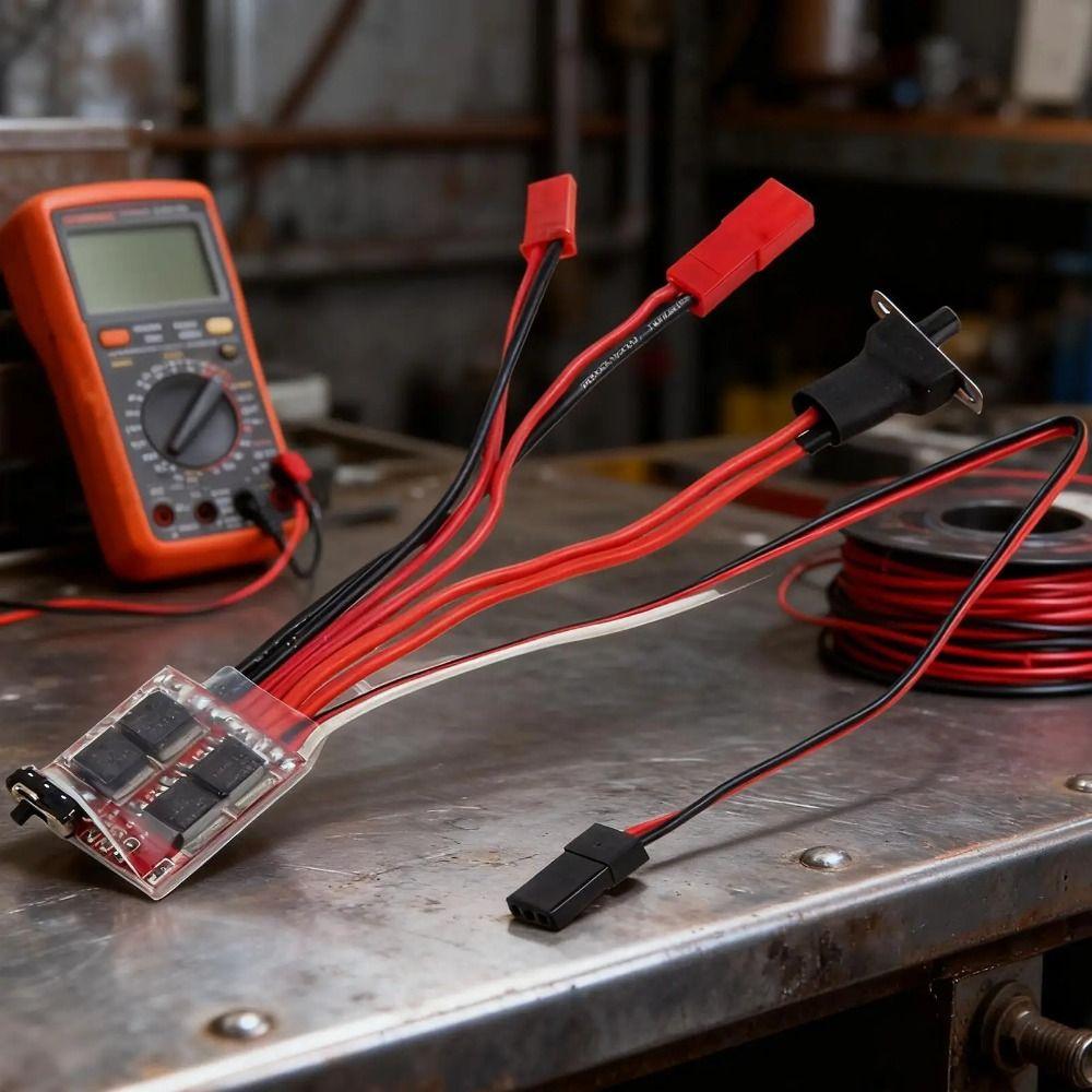 4-8V 2S 30A Brushed ESC Brake Function RC Motor Micro ESC  Remote Control Toys