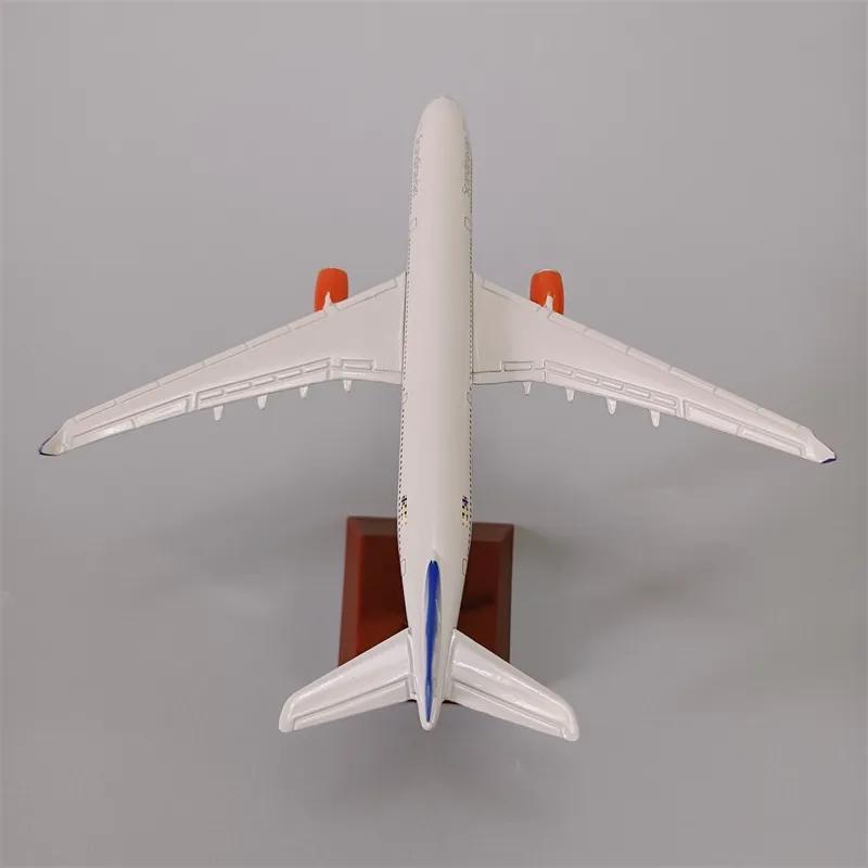 Maßstab Flugzeug 16CM 1:400 für A330-300 SAS Scandinavian Airlines Flugzeugmodell Diecast Legierung Flugzeugmodell Dekoration Büro
