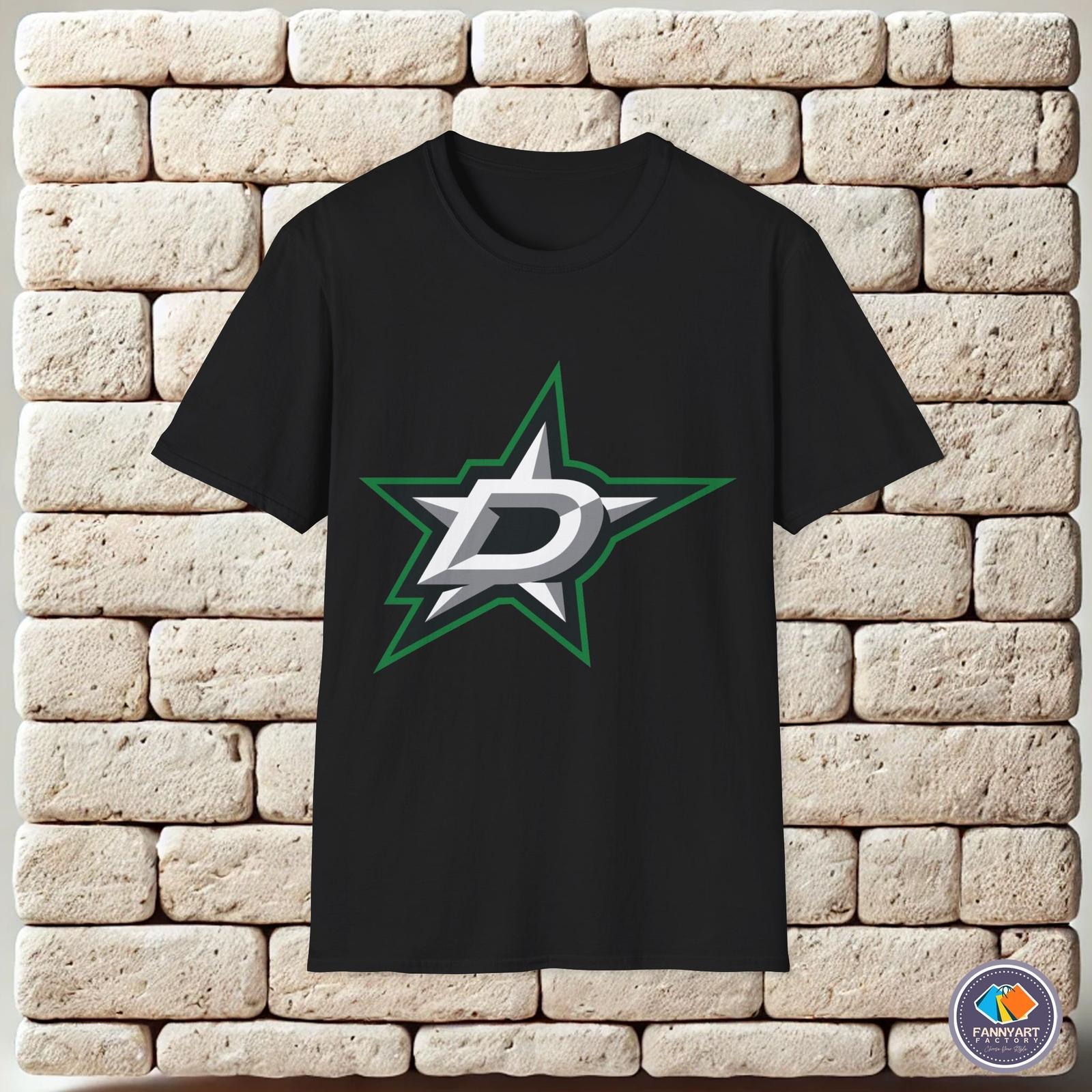 Dallas Stars NHL Club Logo Symbol Unisex T-Shirt M