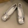 Elegant Flat Shoes Single Shoes Women's Shoes Soft-soled Ballet Shoes