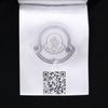 MONCLER Black MAGLIA T-SHIRT Logo Short Sleeve T-Shirt tops XL blackUsed