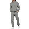 Men's Two-piece Hoodie Sweatshirt And Jogging Pants Tracksuit