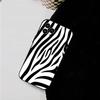 Milk Cow Zebra Strip For iPhone 13,17,11,12,16,14,15,Plus,Pro Max Soft Silicone Black Phone Case