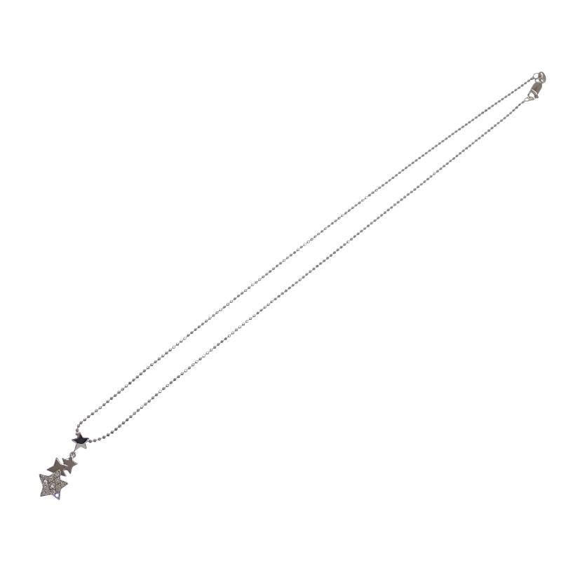 Nessun marchio Collana Oro bianco K18 Donna