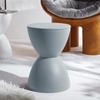 Nordic Style Footstool Creative Change Shoe Round Tea Table Multi-color Thickened Fashion Thickened Plastic Round Stool