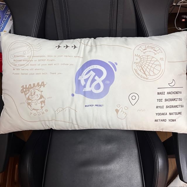 18 TRIP Long Cushion EiTori Plush Toy Mascot Night Shift Approx. 60cm