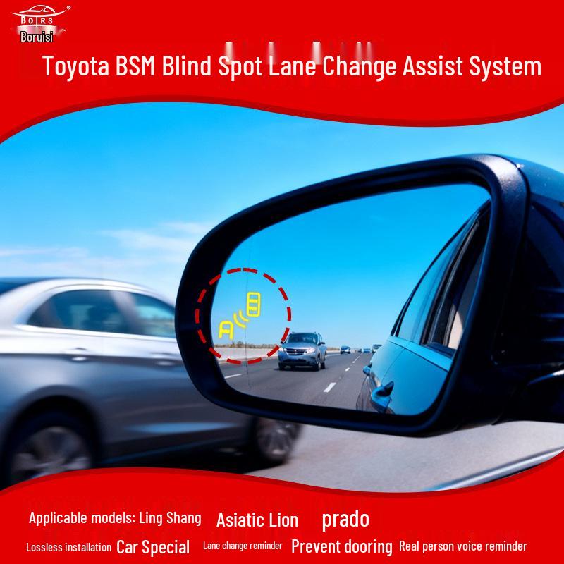 

Toyota Levin & Prado Blind Spot Detection & Lane Assist System White Lens