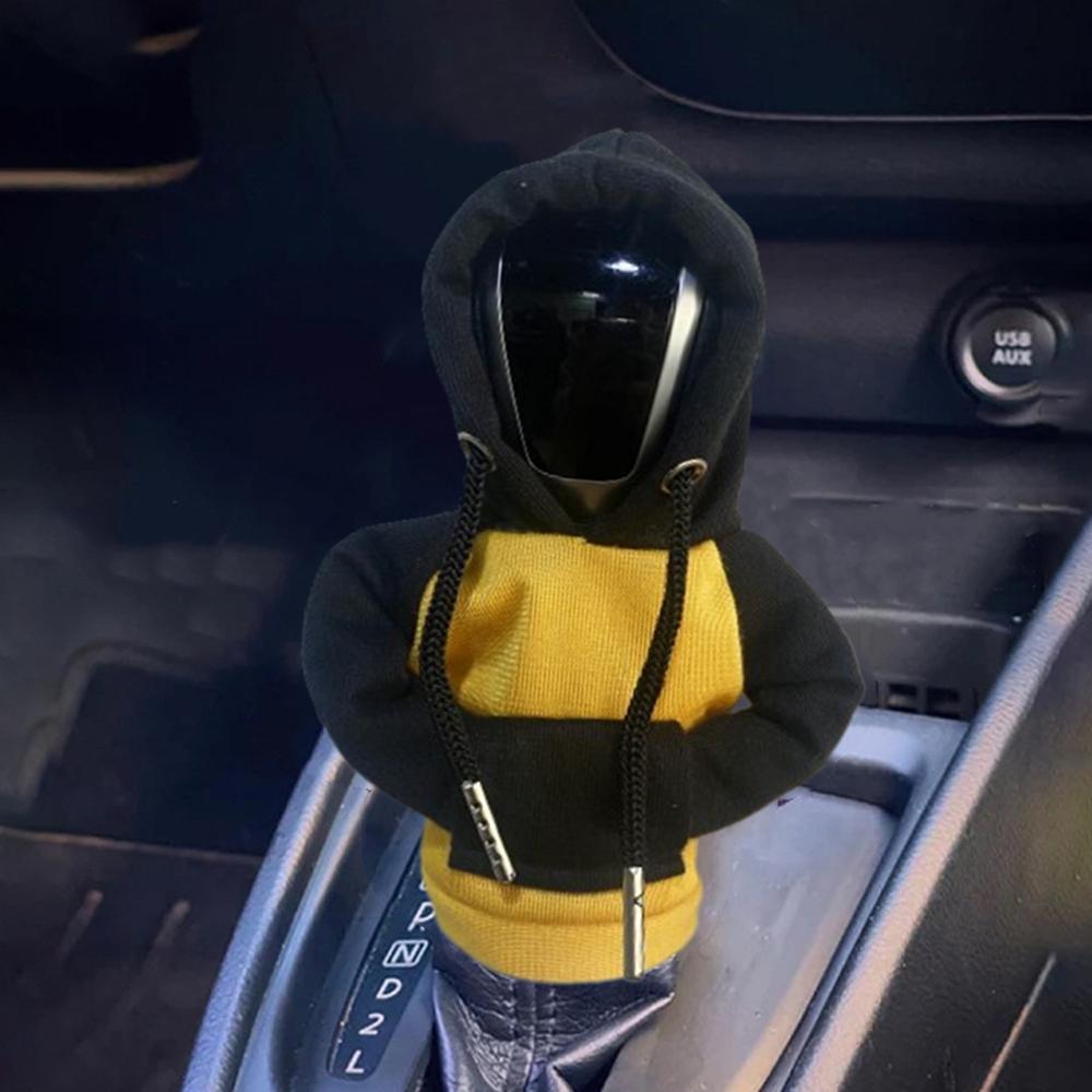 Universal Hoodie Car Gear Car Shift Lever Cover Change Lever Sweatshirt Gearshift Cover Hoodie Gear Knob Sweater Car Decorations