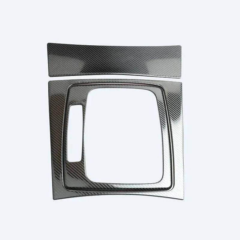 Kohlefaser Mittelkonsole Schalthebel Panel Abdeckung Für Mercedes Benz E-Klasse W212 W207 Coupe E260 E350 Armlehnenbox Dekoration