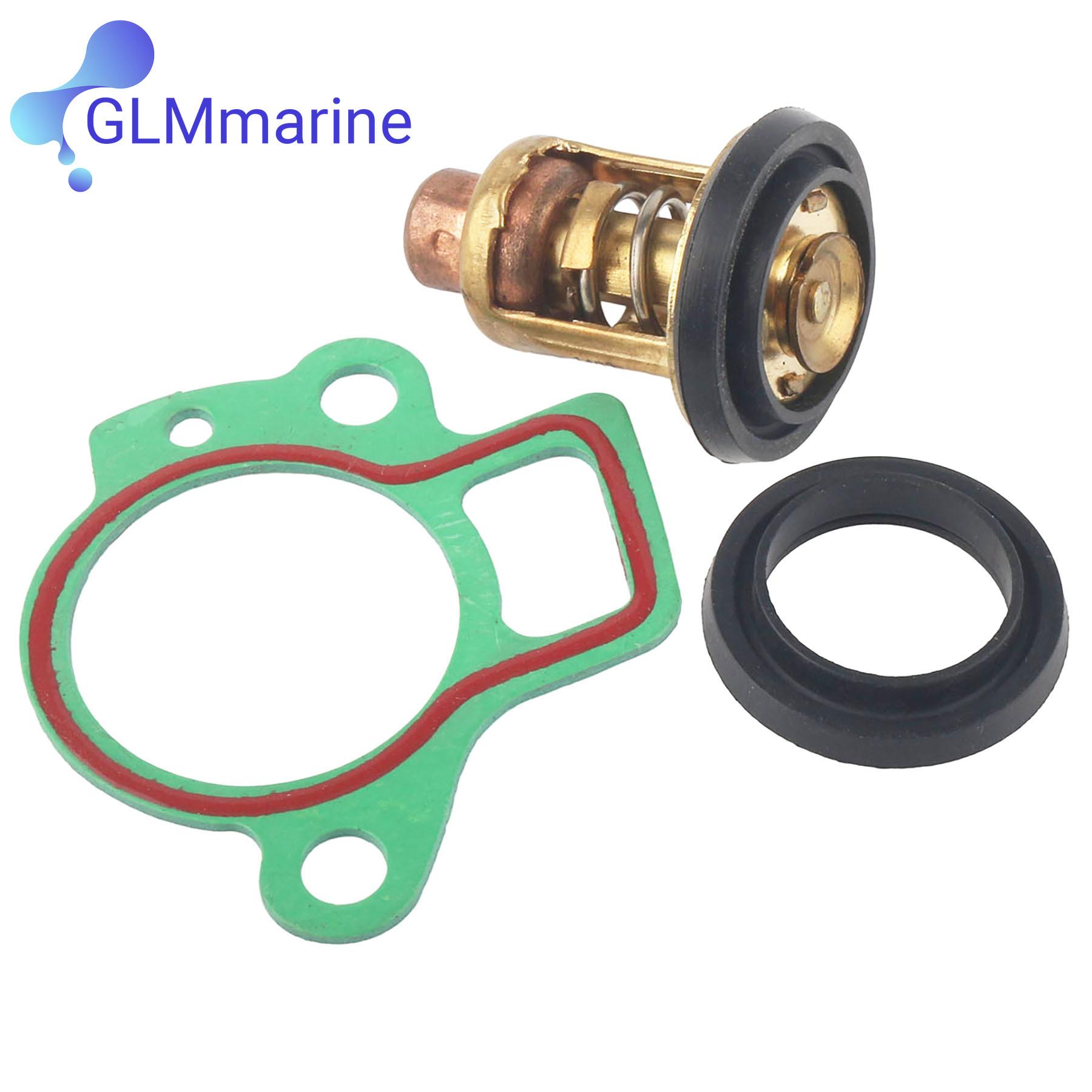 19300-ZW9-003 Fits for Honda BF 8-225 Hp Outboard Engines Cooling System Thermostat Kit 140°F / 60°C 19300-921-003 19300-881-741 19300-ZW9-003