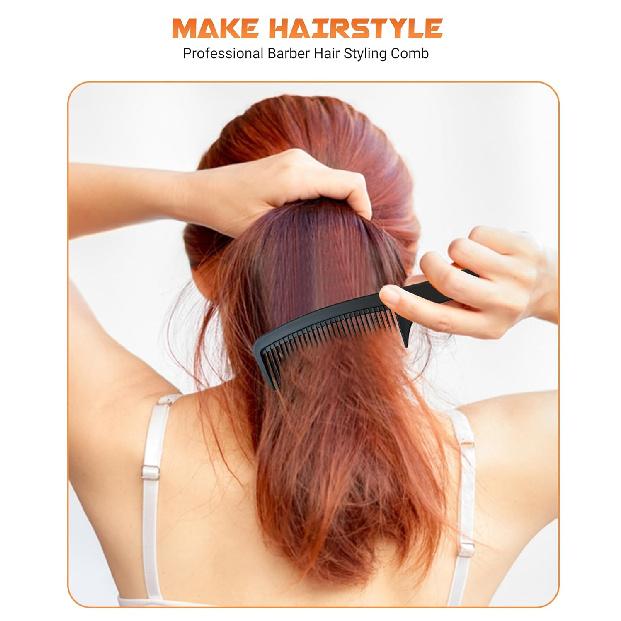 4-Piece Professional Hair Comb Set for Women and Men – Premium Quality, Versatile, and Painless for All Hair Types. Stay Beautiful.