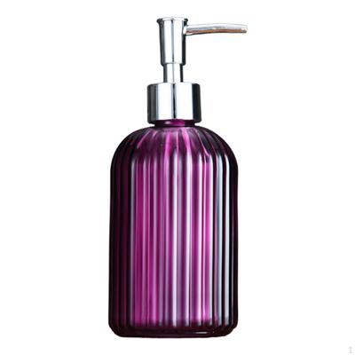 13,5 unzen Glas Seife Pumpe Körper Waschen Spender 400ml Robust Nachfüllbare Flasche für
