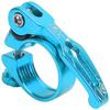 Aluminum Alloy Bike Seat Clamp 31.8mm Stable Bicycle Seatpost Clamp Lightweight Easy to Adjust Quick Release Bike Seat Clamp