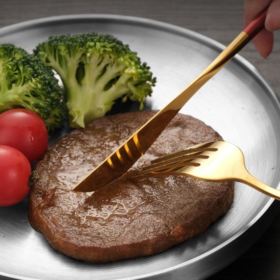

Полезная многоразовая удобная ручка, прочный износостойкий антикоррозийный набор посуды для ресторанной вилки, ложки