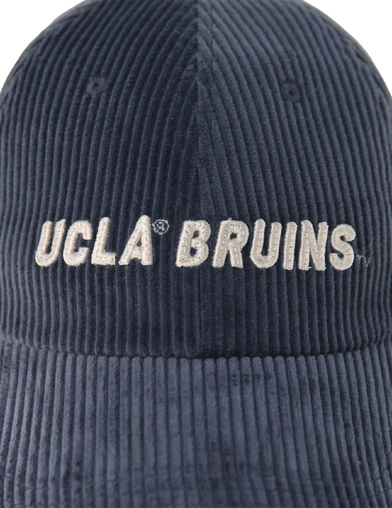 UCLA Unisex Corduroy Logo Embroidered Ball Cap [Grey] (Ubrac92)