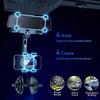 360° Rotating Car Rearview Mirror Phone Holder - Perfect for Kids and Adults - Compatible with Phones and GPS Devices - Sturdy