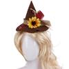 4pcs Set of Straw Props Carnival Party Decoration Set Halloween Adult Hat Glove Necklace Cosplay
