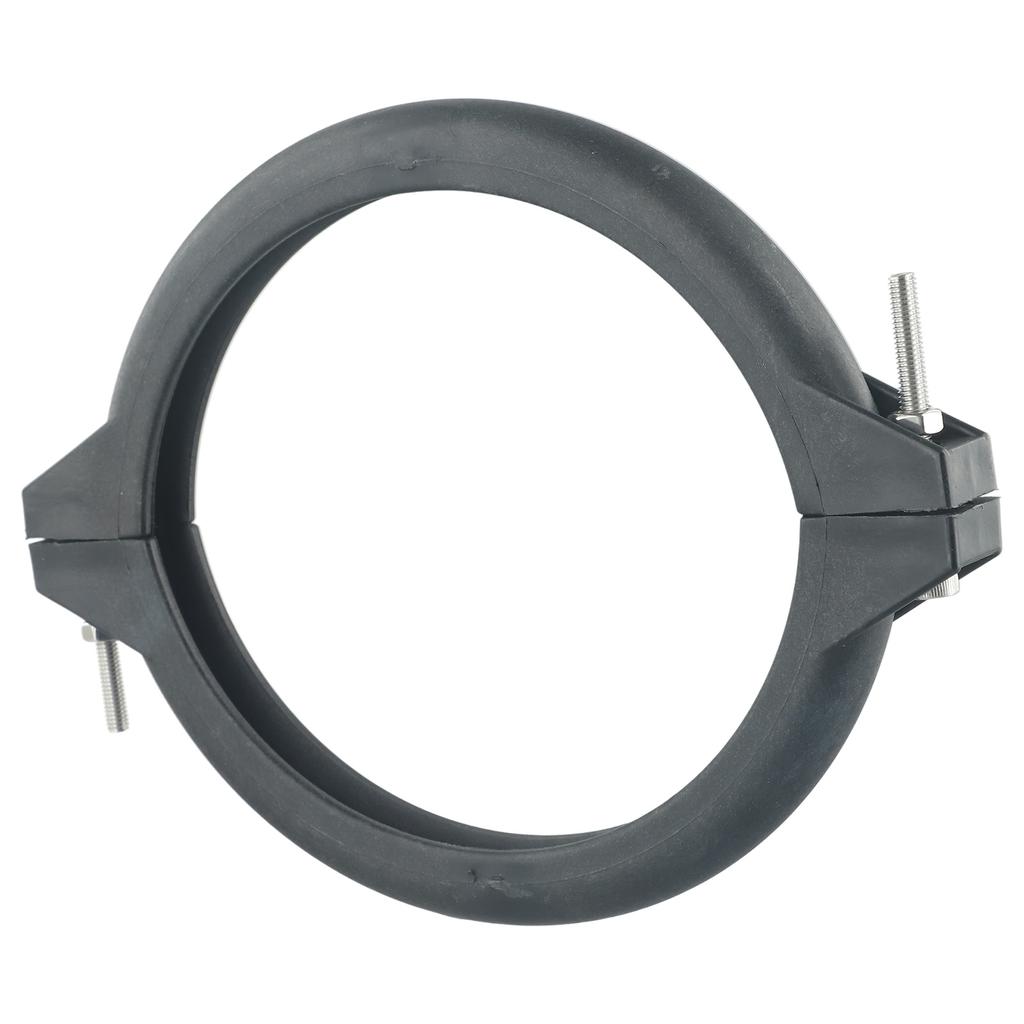 Swimming Pool Sand Filter Valve Clamp Collar Replacement for 1 5 Inch Valve with Nut and Bolt Heavy Duty Plastic